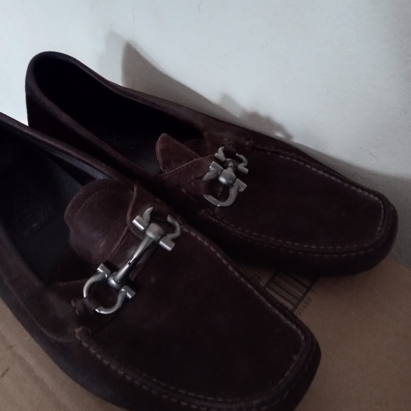 Durango Suede Brown Men\'s Loafers with Metal Detail main image 5